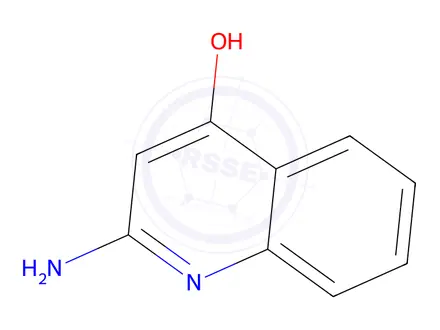 Chemical structure of 2-Aminoquinolin-4(1H)-one