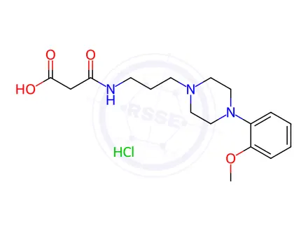 Chemical structure of Urapidil malonic acid amide Impurity