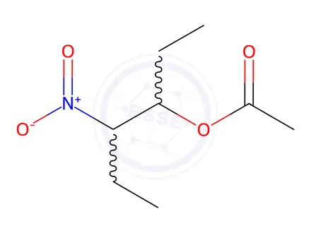 Chemical structure of 4-Acetoxy-3-nitrohexane