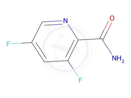 Chemical structure of 3,5-Difluoropicolinamide