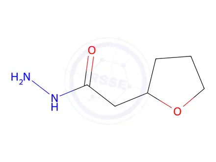 Chemical structure of 2-(oxolan-2-yl)acetohydrazide