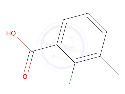 Chemical structure of 2-Chloro-3-methylbenzoic acid