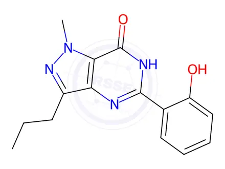 Chemical structure of Sildenafil Impurity 7