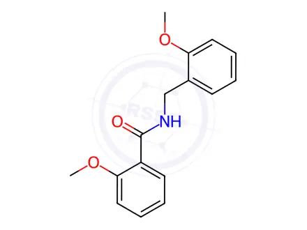 Chemical structure of 2-Methoxy-N-(2-methoxybenzoyl)benzamide