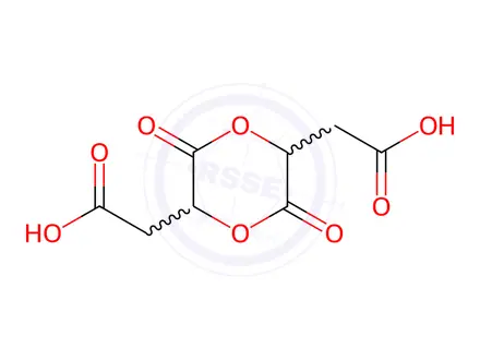 Chemical structure of Malic Acid Impurity 51