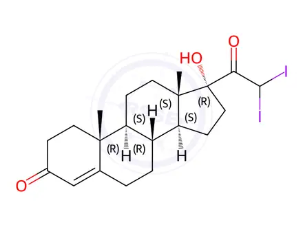 Chemical structure of Progesterone Impurity 118