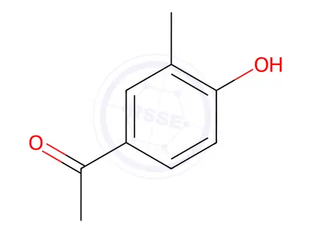 Chemical structure of 4’-Hydroxy-3’-methylacetophenone