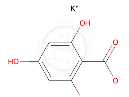 Chemical structure of Potassium 2,4,6-trihydroxybenzoate