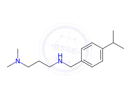 Chemical structure of N1-(4-isopropylbenzyl)-N3,N3-dimethylpropane-1,3-diamine dihydrochloride