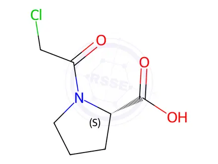 Chemical structure of Vildagliptin Impurity 217