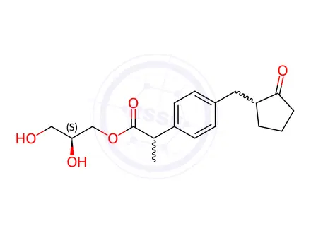 Chemical structure of Loxoprofen Related Compound