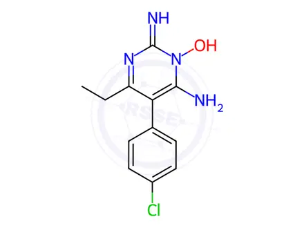 Chemical structure of Pyrimethamine N3-Oxide