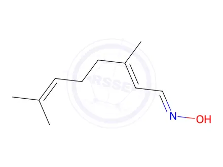 Chemical structure of Citral Oxime