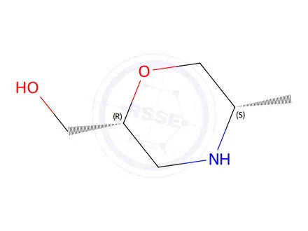 Chemical structure of rel-((2R,5S)-5-Methylmorpholin-2-yl)methanol