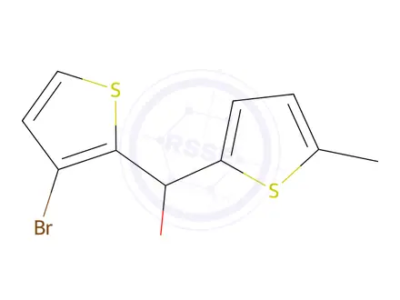Chemical structure of (3-Bromothiophen-2-yl)(5-methylthiophen-2-yl)methanol