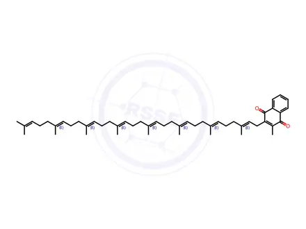 Chemical structure of Vitamin K2 Impurity 61