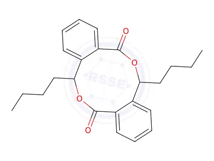 Chemical structure of 7,14-dibutyldibenzo[c,h][1,6]dioxecine-5,12(7H,14H)-dione