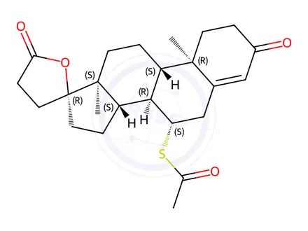 Chemical structure of Spironolactone EP Impurity E