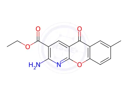 Chemical structure of Amlexanox Impurity 27