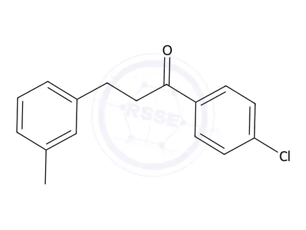 Chemical structure of 1-(4-Chlorophenyl)-3-(m-tolyl)propan-1-one