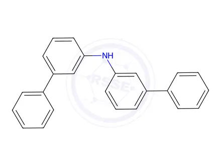 Chemical structure of N-[1,1′-Biphenyl]-3-yl[1,1′-biphenyl]-3-amine