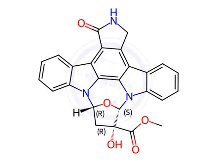 Chemical structure of Lestaurtinib Impurity 39