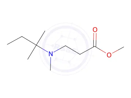 Chemical structure of Methyl 3-(methyl(tert-pentyl)amino)propanoate