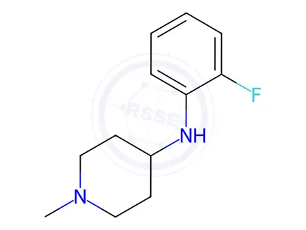 Chemical structure of n-(2-Fluorophenyl)-1-methylpiperidin-4-amine