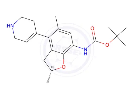 Chemical structure of Foritinib Impurity 17