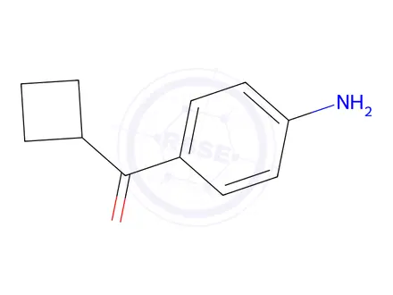 Chemical structure of 4-cyclobutanecarbonylaniline