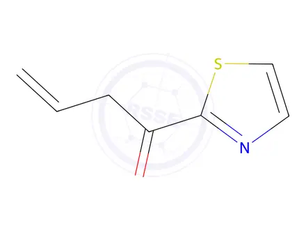 Chemical structure of 3-Buten-1-one, 1-(2-thiazolyl)-