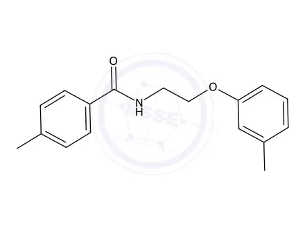 Chemical structure of 4-Methyl-N-(2-(m-tolyloxy)ethyl)benzamide