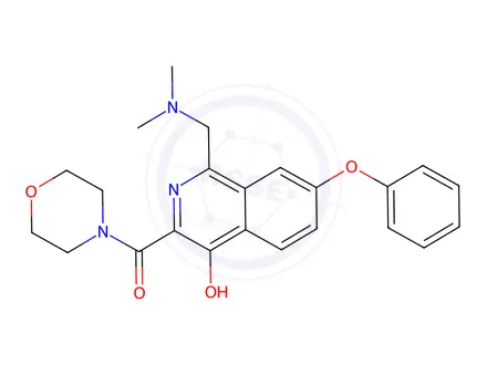 Chemical structure of Roxadustat Impurity 169