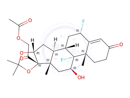 Chemical structure of Fluocinolone Acetonide Impurity 42