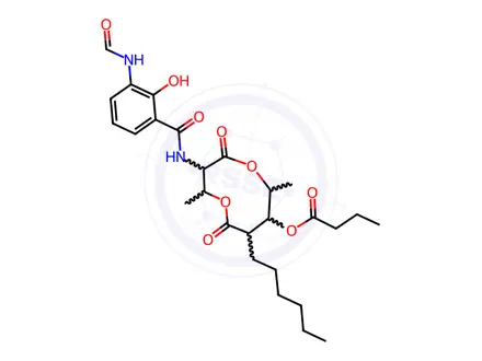 Chemical structure of Antimycin A2