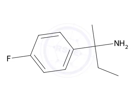 Chemical structure of 2-(4-fluorophenyl)butan-2-amine