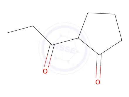 Chemical structure of 2-Propionylcyclopentan-1-one