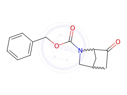 Chemical structure of benzyl 6-oxo-2-azabicyclo[2.2.1]heptane-2-carboxylate