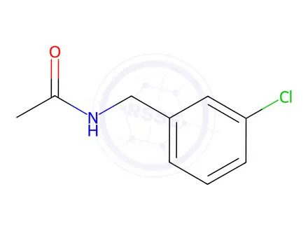 Chemical structure of N-(3-Chlorobenzyl)acetamide