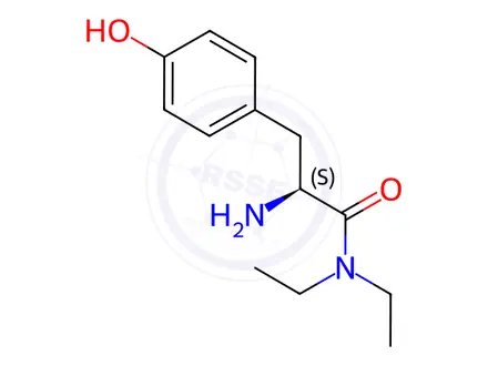 Chemical structure of L-Tyrosine Diethylamide