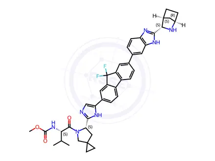 Chemical structure of Ledipasvir Impurity 19