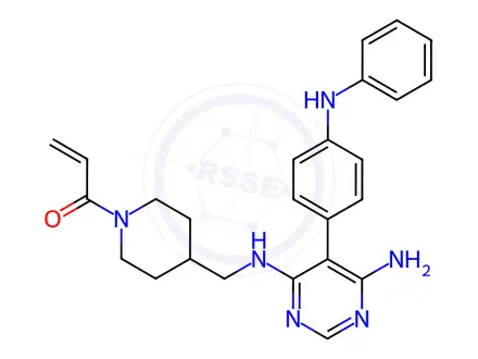 Chemical structure of Evobrutinib Impurity 99