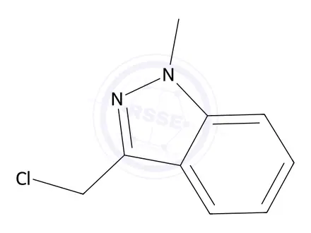 Chemical structure of 3-(Chloromethyl)-1-methyl-1H-indazole