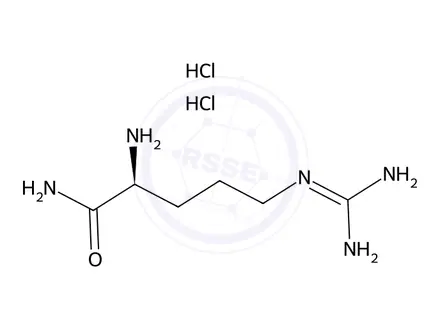 Chemical structure of L-Argininamide Dihydrochloride