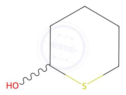 Chemical structure of 2-Hydroxypentamethylene Sulfide