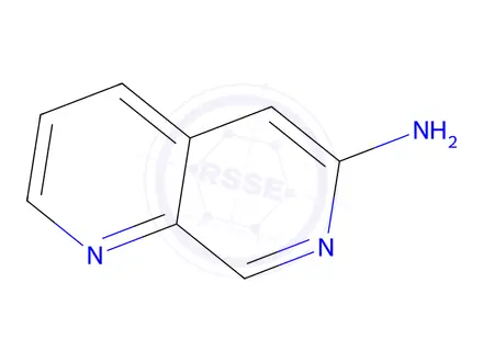 Chemical structure of 1,7-Naphthyridin-6-amine