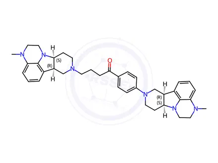 Chemical structure of lumateperone Dimer-1 Impurity
