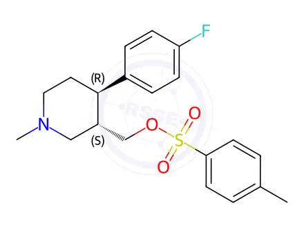 Chemical structure of Paroxol Tosylate
