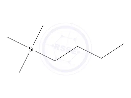 Chemical structure of butyltrimethylsilane