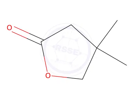 Chemical structure of 4,4-Dimethyldihydrofuran-2(3H)-one